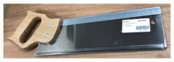 German Back Saw - Rip Cut - 10 Tpi - 12" Long 5 German Back Saw - Rip Cut - 10 Tpi - 12" Long -Home Tools Store 11748
