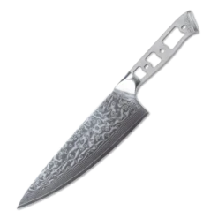 * VG10 Raindrop Pattern - Chef Knife Blank - 13.5" AOL - VG10 Damascus
