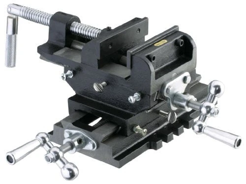 4" Cross Sliding Vise w/ Slide Bar 4" Cross Sliding Vise W/ Slide Bar -Home Tools Store D4082 1
