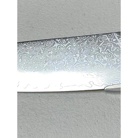 * VG10 Hidden Tang - Rain Drop Pattern - 7" Cut Santoku II Chef Knife - VG10 Damascus * VG10 Hidden Tang - Rain Drop Pattern - 7" Cut Santoku II Chef Knife - VG10 Damascus -Home Tools Store RD3