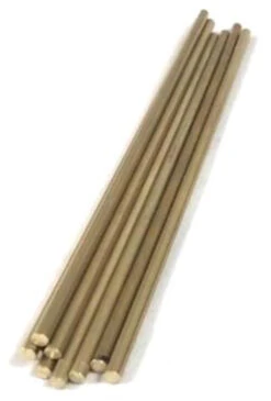 Pin Material - Brass Rod 1/16" X 6" Long - 5 Pack