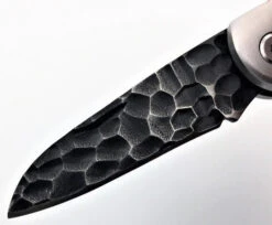 * CNC Produced Wolverine Textured Pattern Liner Lock Folder -Home Tools Store wolvpatt3